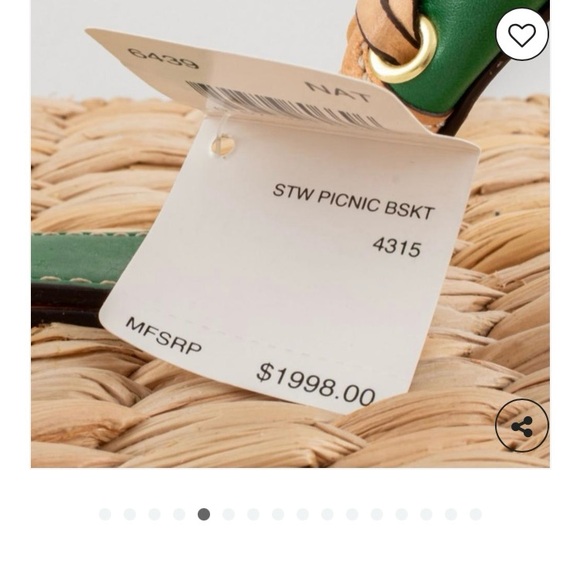 VINTAGE Coach Op Art Limoges plates RARE from picnic basket set by Reed Krakoff - Picture 9 of 9